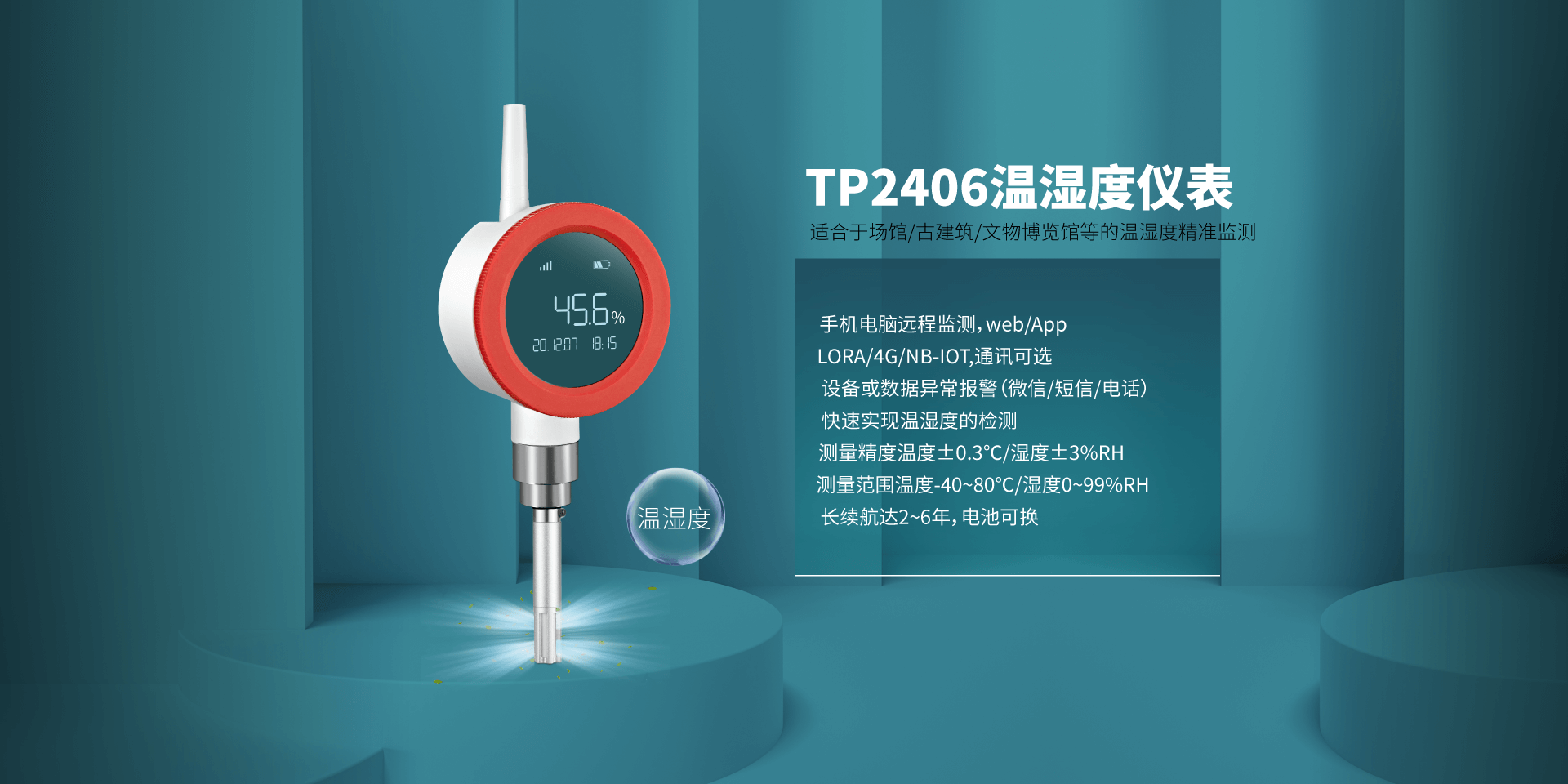 無(wú)線溫濕度儀表