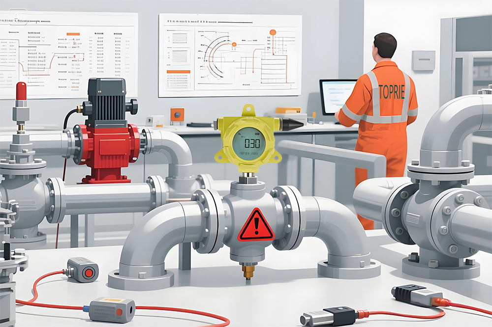 天然氣管道保壓密封測試解決方案（TP2401V1.0-EX 防爆型無線壓力表）