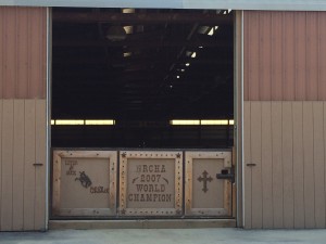 Door to Indoor Arena