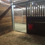 12x12 Rubber Matted Stalls